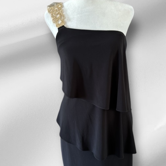 Betsy & Adam’s NWOT One Shoulder Dress - Picture 10 of 14